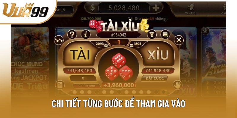 Chi tiết từng bước để tham gia vào